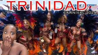 African Girl SHOCKED 😲 at Trinidad and Tobago Carnival 🇹🇹 [upl. by Enimasaj384]