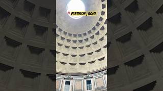 Rome The Magnificence of the Pantheon traveldiaries rome history [upl. by Htenywg]