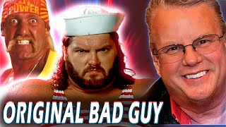 BRUCE PRICHARD TUGBOAT was our original BAD GUY for HULK HOGAN [upl. by Yonita]