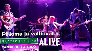 Saattohoito79  LIVE Pääoma ja valtiovalta  Yotalo TAMPERE [upl. by Anilrahc]