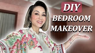 DIY Guest Bedroom Makeover Pink LimewashBudgetfriendly art  More 💫💗 [upl. by Subak]