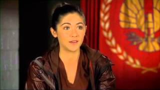 Isabelle Fuhrman The Hunger Games Interview [upl. by Supat]