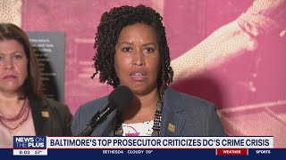 Mayor Muriel Bowser responds to Baltimore prosecutors comments on DC crime crisis [upl. by Magdau]