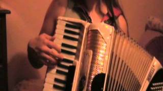 quotLightly Rowquot  Accordion Solo by Leah K Oxendine [upl. by Haisej]