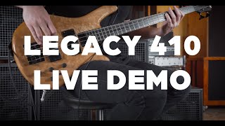 GallienKrueger Legacy 410 Combo  NEO IV 410 Demo [upl. by Collete779]