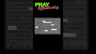 Pray Effectively [upl. by Motteo]