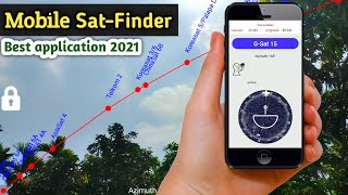 Mobile SatFinder app for Dish antenna setting [upl. by El615]