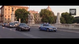 911HDTV Polizia Stradale scorta Ambulanza 118 Roma [upl. by Nadruoj]