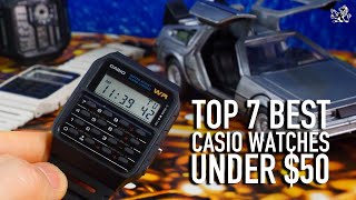 7 Best amp Coolest Casio Watches 10 To 50 You Should Consider Buying [upl. by Gurney]