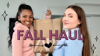 ZARA HAUL  TRY ON  CUTEST SWEATERS FOR FALL [upl. by Ecnesse629]