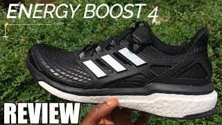 ADIDAS ENERGY BOOST 40 REVIEW 2018 [upl. by Lerner]