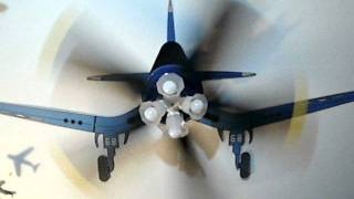 F4U1D Corsair Cieling fan [upl. by Aihsined]