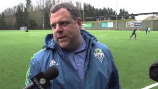 Interview Garth Lagerwey on the Roster Makeup Heading into the 2015 Season [upl. by Ellerad]