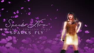 Taylor Swift  Sparks Fly Live Studio Version Speak Now Taylors Version Tour [upl. by Geneva]