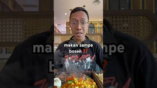 makan steak sampe bosen ⁉️challenge komedi steak shorts [upl. by Ilecara]