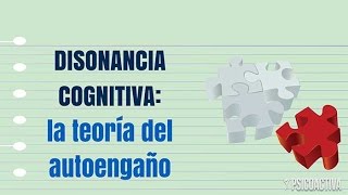 Disonancia cognitiva así te engañas a ti mismo [upl. by Patton431]