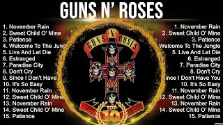 Guns N’ Roses Greatest Hits  Best Songs Of 80s 90s Old Music Hits Collection [upl. by Stricklan]