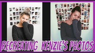 Recreating Kenzie Ziegler Instagram photos [upl. by Wentworth]