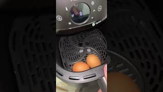 Œuf dur air fryer recette lien en bio airfryer [upl. by Atnahsa52]