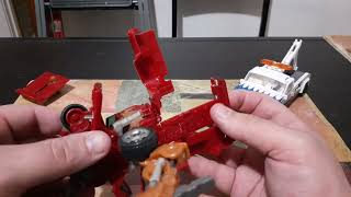 How to Transform 2007 Transformers Movie Salvage and Longarm [upl. by Gunnar787]