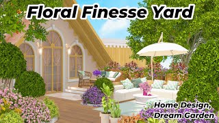 Home Design Dream Garden Makeover  Floral Finesse Yard 💖 gameplay gaming youtub [upl. by Bard30]