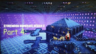 INSANE STONEWOOD HOMEBASE Design Part 4 fortnitestw [upl. by Affra694]