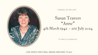 Requiem Mass for the repose of the soul of Susan Travers quotAnnequot [upl. by Namyaw]