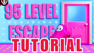 Fortnite Ultimate Fall Guys Escape Room FORTNITE Tutorial Code 423132685969 [upl. by Arin]