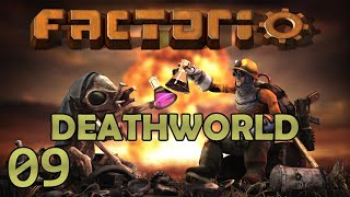 Factorio 10 DeathWorld WE CAN GET NEW WEAPONS Lets Play Gameplay Ep 9 [upl. by Benjamin241]