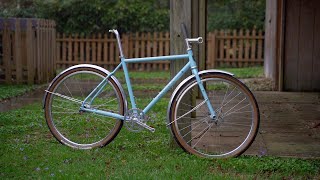 Installing Velo Orange Fenders  Lets Build a Rando Bike  Part 3 [upl. by Aicnorev325]