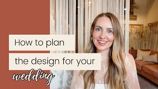 Steps to Take to Design Your Wedding [upl. by Aivata]