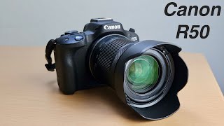 Canon R50 Review 1 Month With My First Camera  Better than Smartphone Budget Mirrorless Camera [upl. by Daveen765]