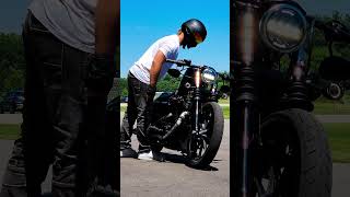 Custom HD Sportster Iron 883 iron883 883 biker custom [upl. by Ysset218]