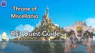 RS3 Throne of Miscellania Quest Guide [upl. by Knudson]