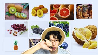 Korean Fruits that I do not Like  Beginner [upl. by Andra585]