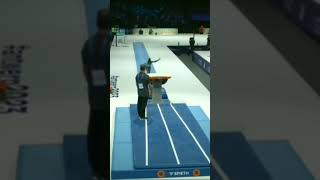 🔵BILES II  O SALTO DE SIMONE BILES🔴shorts viralvideo viralvideos [upl. by Wareing]