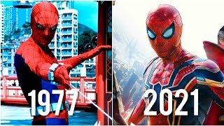 LA EVOLUCION de SPIDERMAN 🕷️🕸️ 19772021  Tus Pelis [upl. by Aehtela]