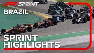 F1 Sprint Highlights  2023 Sao Paulo Grand Prix [upl. by Zul]