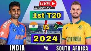 LIVE IND vs RSA 1ST T20 MATCH LIVE  live india vs south afria 1st t20 today  ind vs sa [upl. by Ennasirk769]