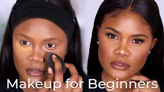 MAKEUP FOR BEGINNERS  A Very Detailed Video [upl. by Esille822]