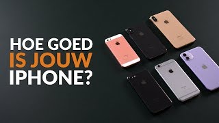 Reviewupdate Zo goed zijn oudere iPhones in 2020 [upl. by Camilla]