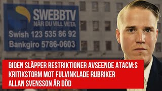 Swebbtv Nyheter 18 november 2024 [upl. by Jonah]