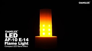 OMNILUX LED AF10 E14 Flame Light [upl. by Cherian386]