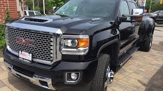 2017 GMC Sierra 3500HD Denali 4WD Crew Cab Dually 5th Wheel Prep Gooseneck Oshawa ON Stock 171433 [upl. by Watters]