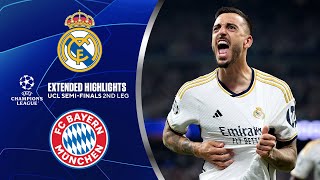 Real Madrid vs Bayern Extended Highlights  UCL SemiFinals 2nd Leg  CBS Sports Golazo [upl. by Leatri]