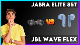 Jabra Elite 85t vs JBL Wave Flex Comparison [upl. by Anaib]