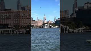 Sightseeing New York City from the Hudson River ￼ [upl. by Lemrej]