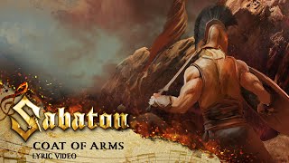 SABATON  Coat Of Arms Official Lyric Video [upl. by Karab]