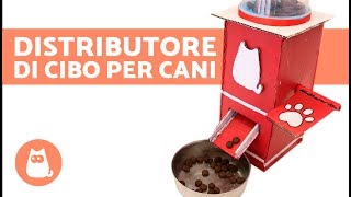 Distributore di cibo per cani FAI DA TE  Lavoretti per cani [upl. by Sucramad759]