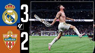 Real Madrid 32 Almería  HIGHLIGHTS  LaLiga 202324 [upl. by Drauode560]